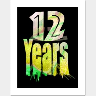 12 years Posters and Art